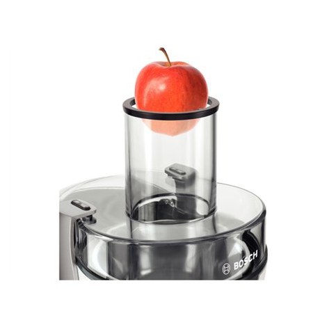 Juicer Bosch | MES25A0 | Type Centrifugal juicer | Black/White | 700 W | Extra large fruit input | Number of speeds 2 - 11